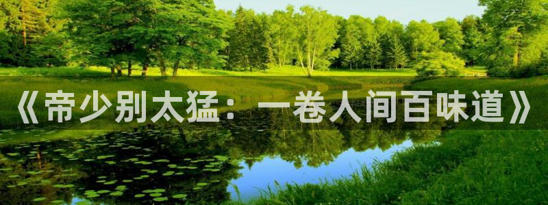 韩漫漫画羞羞：《帝少别太猛：一卷人间百味道》